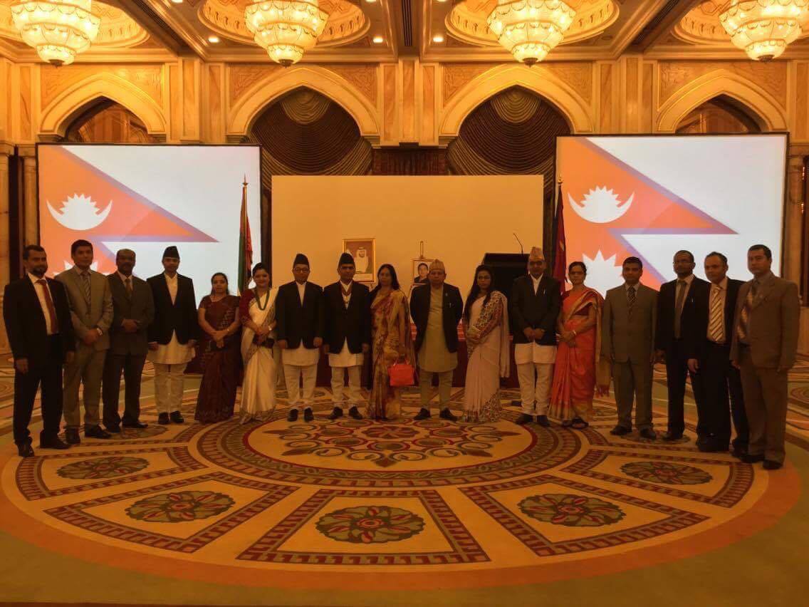 Embassy Family During National Day